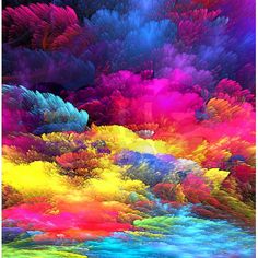 Visuell Identitet, Abstract Cloud, Lucky Colour, Color Harmony, World Of Color, Colorful Wallpaper, Wallpaper Iphone, Color Inspiration, Colorful Art