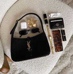 Small Purse Aesthetic, Ysl Lou Camera Bag, Aesthetic Purse, 2024 Manifestation, Ysl Bags, Kate Bags, Saint Laurent Bags