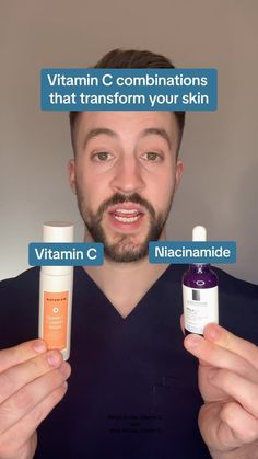 Mark Strom, MD, FAAD | Vitamin C combinations that will transform your skin! Vitamin C is one of the best anti-aging ingredients you can use in over the counter… | Instagram Diy Face Cleanser, Wrinkles Remedies, Skin Hacks, Fabulous 50, Anti Aging Skincare Routine, Skin Bumps, Anti Aging Vitamins, Natural Face Skin Care, Neck Wrinkles