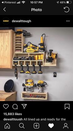 a room filled with lots of different tools