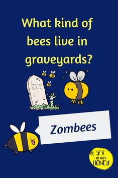 what kind of bees live in graveyards? by zombees on flick