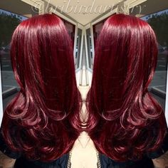 Red Hair Era, Pelo Color Vino, Cherry Hair, Best Hair Color, Wine Hair, Red Hair Inspo, Hair Color Streaks, Dyed Hair Inspiration, Hair Streaks