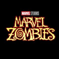 the logo for marvel zombies on a black background