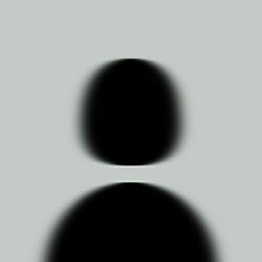 two black circles are shown in the middle of a gray background, with only one circle visible