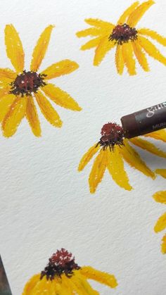 Oil Pastel Recommendations Oil Colors Painting, Flower Painting Oil Pastel, Sunflower Oil Pastel Drawing, Drawing With Crayons Ideas, Easy Oilpastel Drawing, Painting Ideas With Oil Pastels, Color Pastel Art Easy, Oil Pastel Tree Tutorial