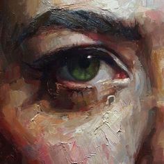 1000drawings:  “by Matt Talbert  ” Eye Painting, Oil Painting Portrait, Oil Portrait, Drawing Challenge, Abstract Oil, Oil Painting Abstract