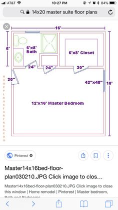 Bedroom Addition Off Kitchen, 20 X 15 Master Suite, Built On Master Suite, Master En Suite Addition, Small Master Suite Floor Plan, 20x20 Master Suite, 20 X 20 Master Suite Plans, Garage To Master Suite Conversion Plans