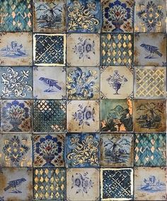 Assemblage Art, Tanah Liat, Green Tile, Dream House Interior, Dream House Decor, Tile Art, Dream Home Design, تصميم داخلي, House Inspiration