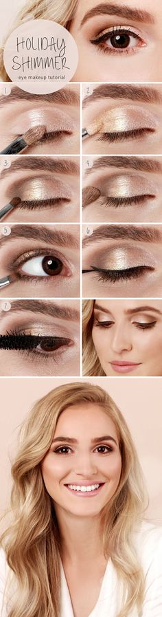 10 amazing eye makeup tutorials to turn you into a beauty WHIZZ: http://www.cosmopolitan.co.uk/beauty-hair/makeup/how-to/a31206/best-eye-makeup-tutorials/ Make Up Mata, Step Ideas, Cool Makeup, Make Up Foundation, Best Makeup Tutorials, Party Eyes