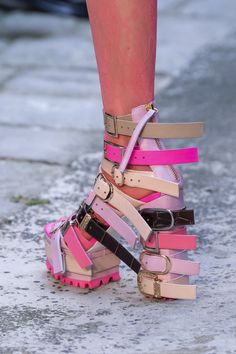 Drag Heels, Drag Shoes, Fyodor Golan, Mode Shoes, Fashion Shoes Heels, Fashion Week Spring 2020, Mode Inspo