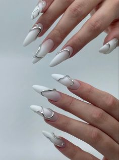 Milky Nails, Sharp Nails, Blush Nails, Casual Nails, Classy Acrylic Nails, Aycrlic Nails, Soft Nails, Jelly Nails, Nagel Inspo