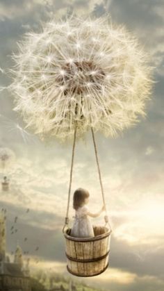 Fairy Art, Photography Tattoo, Dandelion Art, A Dandelion, Trik Fotografi, Pics Art, Whimsical Art, استوديو الصور, Belle Photo