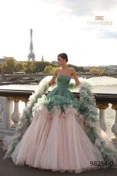 Tarik Ediz Dresses, Tule Rok, Dream Prom Dress, Tarik Ediz, Haute Couture Dresses, Fantasy Gowns, Fairytale Dress, Evening Dresses Elegant, Glam Dresses