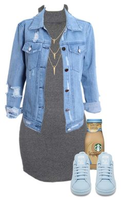 "Something simple. " by trillgolddfashionn ❤ liked on Polyvore featuring adidas Casual Work Outfit Spring, Populaire Outfits, Spring Work Outfits, Mode Casual, Fesyen Hijab, Moda Plus Size, Casual Work Outfits