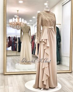 Aradığım sade şıklık ⭐️ Moda Peru, Dress Brokat, Hijab Evening Dress