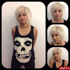 Hair Muse, Trendy We Fryzurach, Gray Hair Cuts, Punk Hair, Hair Brained