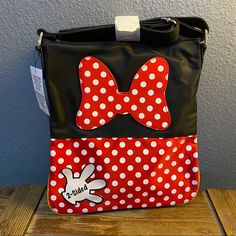 Nwt Reversible Disney Messenger Bag! I Took Approximate Measurements As You Can See In The Photo. Has A Pocket Outside On The Mickey Side And An Interior Pocket. Show Off Your Disney Side Anywhere! Fast Shipping! P.S The Two Sided Mickey Hands You See Are Stickers And Removable Lol Nightmare Before Christmas Purse, Minnie Mouse Bag, Nightmare Before Christmas Backpack, Mickey Mouse Backpack, Mickey Hands, Minnie Mouse Backpack, Disney Vans, Sequin Backpack, Clutch Purse Black