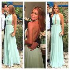 Prom Dresses Halter, Backless Prom Dress, Prom Dresses Simple, Open Back Prom Dresses, 파티 드레스, Wedding Elegant, Backless Wedding, Color Name