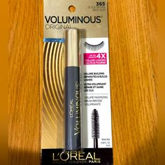 Loreal Black Mascara Black, Make Up, Makeup Mascara, Black Mascara, L Oreal, Womens Makeup, Color Black, Makeup, Women Shopping