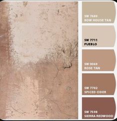 the color palette is neutral and has different shades to choose from, including brown, pink,