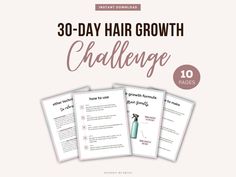 "It's FINALLY here! Introducing my exclusive 30-Day Extreme Hair Growth challenge!   If you're feeling overwhelmed by the abundance of hair care information available online and are struggling to create a routine that will keep your hair growing, I have the solution for you! After spending over a year testing and compiling the most effective natural ingredients, I've developed a simple, detailed step-by-step routine that will transform your hair.  The Extreme Hair Growth Challenge includes a com Long 4c Hair, Growth Challenge, Natural Hair Care Routine, Hair Growth Formula, Hair Growth Challenge, Extreme Hair Growth, Hair Growing, Extreme Hair, 4c Hair