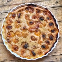 Recette de Clafouti vegan aux prunes - Vegan freestyle