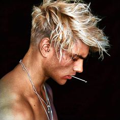 Edgy Men’s Hairstyles, Men’s Bleached Haircuts, Edgy Mens Haircut, Long Blonde Hair Men, Short Blonde Hair Men, Short Festival Hair, Punk Hairstyles For Men, Faded Haircut, Haircut Ideas Trendy