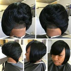 Black Hairstyles, Sew In Weave Hairstyles, Black Hair Short Cuts, Short Bob Cuts, Bob Cuts, Quick Weave Hairstyles, Short Sassy Hair, Haircut Inspiration