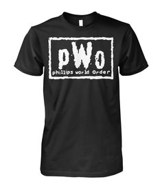 Express your endorsement for WWE's most dangerous faction, the PWO Phillips World Order, with our premium 100% cotton T-shirts showcasing the iconic PWO logo. Plus, explore our hoodies, long sleeves, and sweatshirts. Established in 1996 by Shane Douglas, Chris Candido, and Tammy Sytch, this infamous stable has produced some of the world's top wrestlers. Don't miss your chance to own a WWE PWO Shirt and be part of the legacy! Wwe, High Quality T Shirts, Infamous, Cotton Tee, Cotton Tshirt, The 100, Long Sleeves, Things To Sell, T Shirts