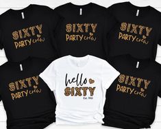 Hello 60, 60th Birthday Shirt, Birthday Survival Kit, 60th Birthday Party Decorations, Sixtieth Birthday, 50 Birthday, Epic Party, Happy 60th Birthday, Boss Shirts