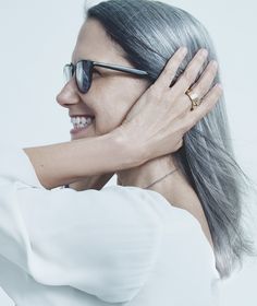 These 8 Women Will Make You Wish You Had Gray Hair | Real Simple Going Gray Gracefully, Gorgeous Gray Hair, Beautiful Gray Hair, Gray Hair Growing Out, Hair Color For Women, Going Gray, Dye My Hair, Color Treated Hair, Super Natural