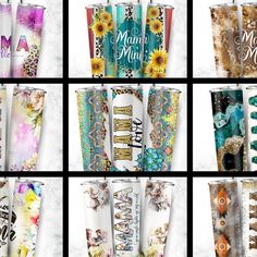 Mama Design 20oz Tumbler Wrap Bundle Mama Design, 20oz Tumbler Wrap, 20oz Tumbler