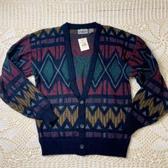 Vintage Nwt 1980s Apparatus Grandpa Cardigan Tagged Youth L 16-18 But Fits Fine At Adult Small To Petite Medium Imo, As Shown In My Try On As A Modern Medium. Measures 24.5” Sth 20” Ptp 21” Sleeves. Grandpa Sweater Outfit, Soul Fashion, Sweaters Vintage, Grandpa Cardigan, Grandpa Sweater, Neo Soul, Earth Tone, Try On, Sweater Outfits