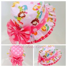 Huge Sale ... Reversible Bucket Hat PDF Sewing Pattern ... New | Etsy Bandana Bayi, Pola Topi, Bucket Hat Pattern, Trendy Sewing Patterns, Reversible Bucket Hat, Hat Patterns To Sew, Baby Hat Patterns, Trendy Sewing, Baby Bonnets