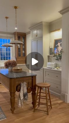 the kitchen is clean and ready for us to use in its new owner's home