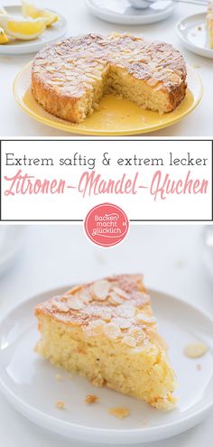 the cover of mandel - zitronnekkuchen glutenfret & low carb nourish