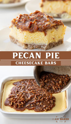 Pecan Pie Cheesecake Bars