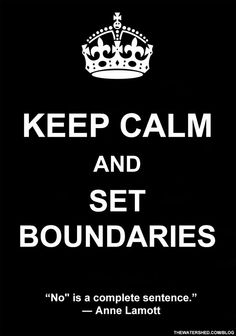 I've really focused on this the past few years and I've never been happier. It's been freaking liberating! Allows you to live the life you want! Complete Sentence, Anne Lamott, Boundaries, Inspire Me, Self Help