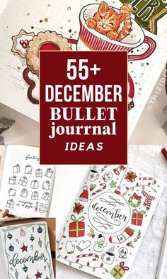 100+ December bullet journal ideas that you must see!