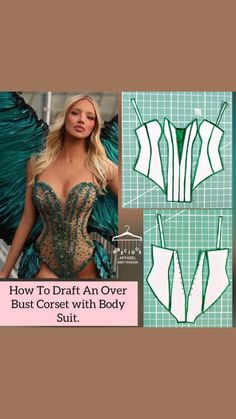 Over Bust Corset, Pattern Drafting Tutorials
