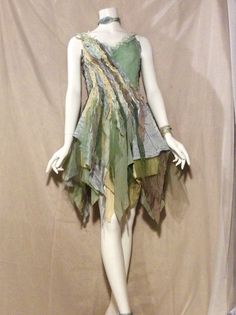 Fairy Tale Costume Prom Wedding Homecoming Event by Zollection Fairy Costume Halloween, Faerie Dress, Bridesmaid Yellow, Tattered Dress, Fairy Bride, Fairy Tale Costumes, Fairy Outfit, Rustic Bride, Fair Outfits