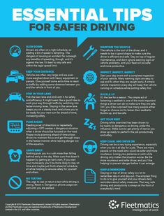 an info sheet with instructions on how to use the safe driving system for cars and trucks