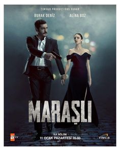 the movie poster for marasli starring actors in formal dress and tuxedo