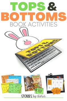 the top and bottom book activities for kids