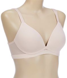 From Modern Movement&#x2C; this bra features:Smooth&#x2C; molded pads with cooling linerWire freeCooling&#x2C;airy mesh wingsPlunging clean finish necklineStabilize frame for supportComfort cushion elastic strapsCurved hardware for stay put strapsFlexible comfort hook-and-eye back closureNylon/spandexHand wash/line dryImported. Bra For Teen, T-shirt Bra, Comfy Bras, Bra Design, Comfort Bra, Marvel Dr, Comfortable Bra, Designer Bra, Bra Items