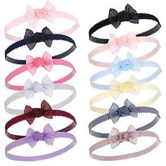 Hudson Baby Infant Girl Cotton and Synthetic Headbands Navy, 0-24 Months Gender: female. Fashionable Baby, Target Baby, Bow Headbands, Soft Headbands, Infant Girl, Hudson Baby