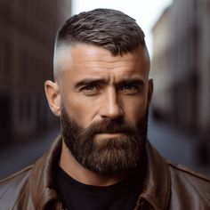 French Cut Hair, Short Haircuts For Older Men, Very Short Hair Men, Skin Fade Hairstyle, Best Hairstyles For Older Men, Older Men Haircuts, French Crop, Mid Fade Haircut, Short Hair With Beard