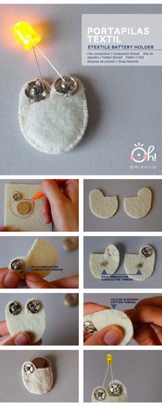 instructions to make an adorable mickey mouse earring