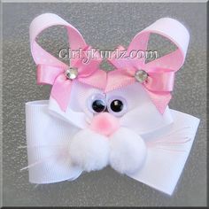 Hey, I found this really awesome Etsy listing at https://www.etsy.com/listing/123110497/pink-bunny-hair-bow-easter-hair-bow Ribbon Sculpture, Bunny Hair Clip, Bunny Hair Bows, Bunny Hair, Diy Bunny, Ribbon Sculptures, Purple Bunny, Easter Bows, Easter Hair Bow