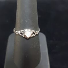 Mother Of Pearl Ring Pearl Promise Rings, Fragrant Jewels, Mother Of Pearl Ring, Silver Pearl Ring, Shiny Rings, Silver Wrap Ring, Cz Wedding Rings, Blue Diamond Ring, Mystic Quartz